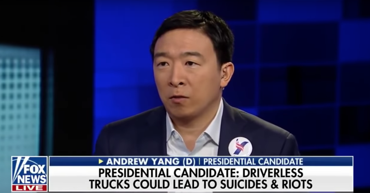 Yang on Tucker Carlson Tonight