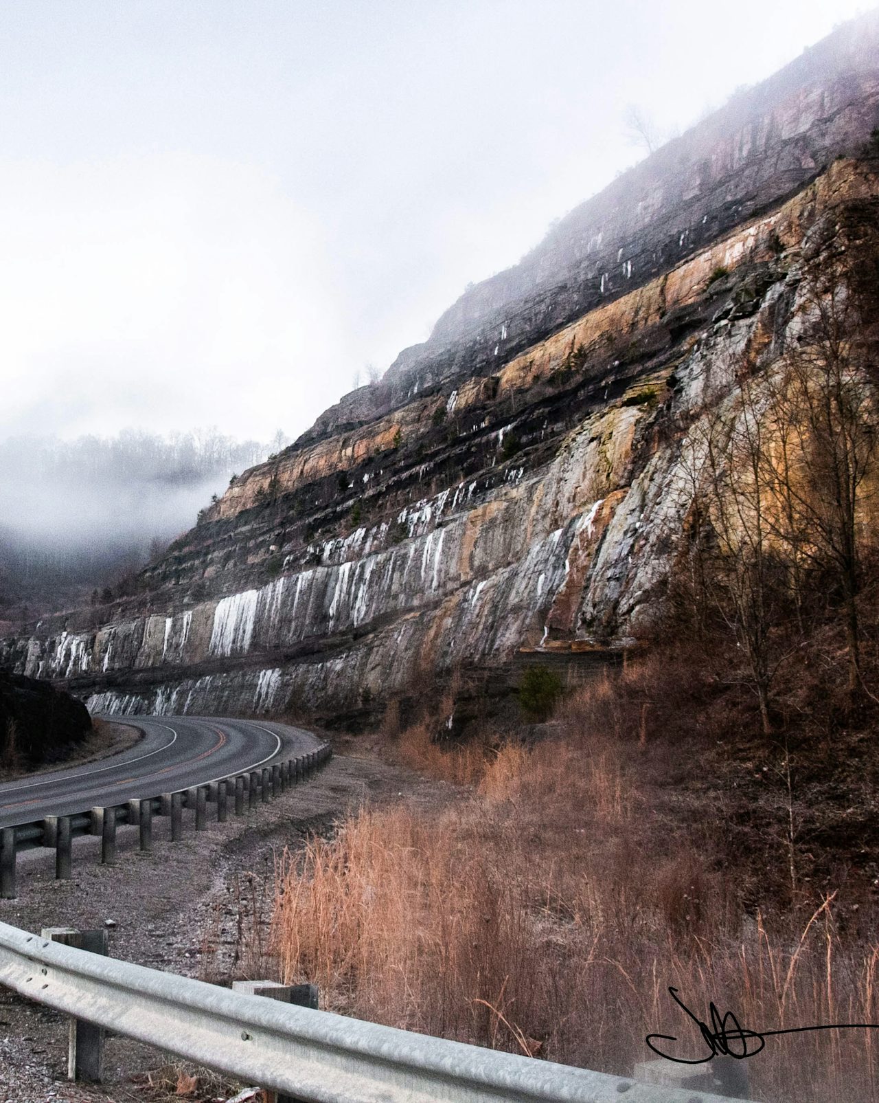 Remote roads and paths thread through Hazard.
