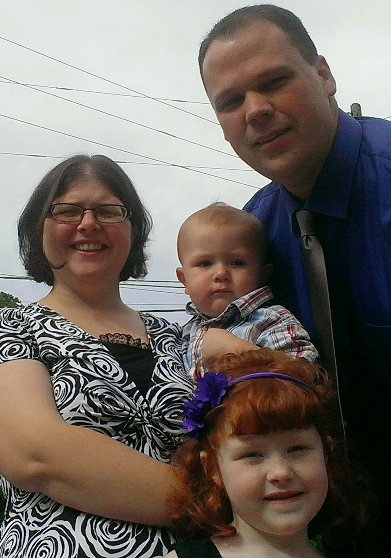 Paul Campbell and family.
