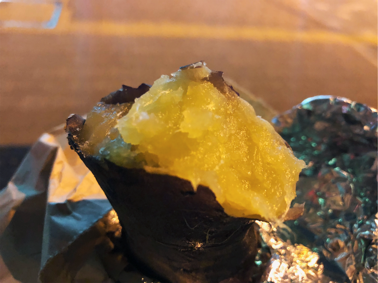 The author’s potato, in all its glory.