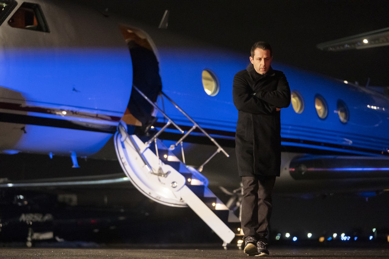 Kendall Roy (Jeremy Strong), awaiting fresh humiliation.