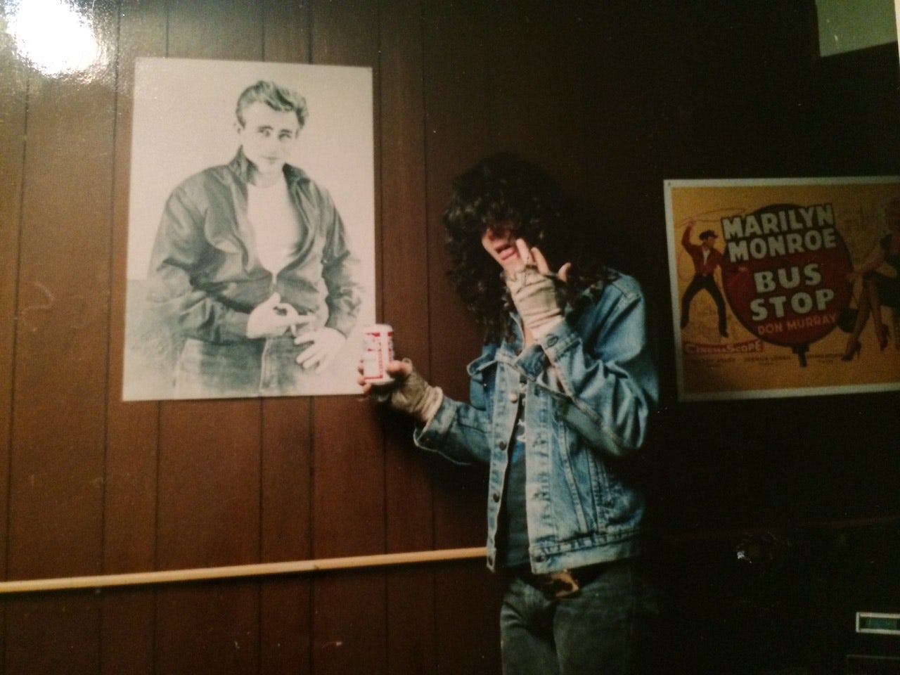 The author in Los Angeles.