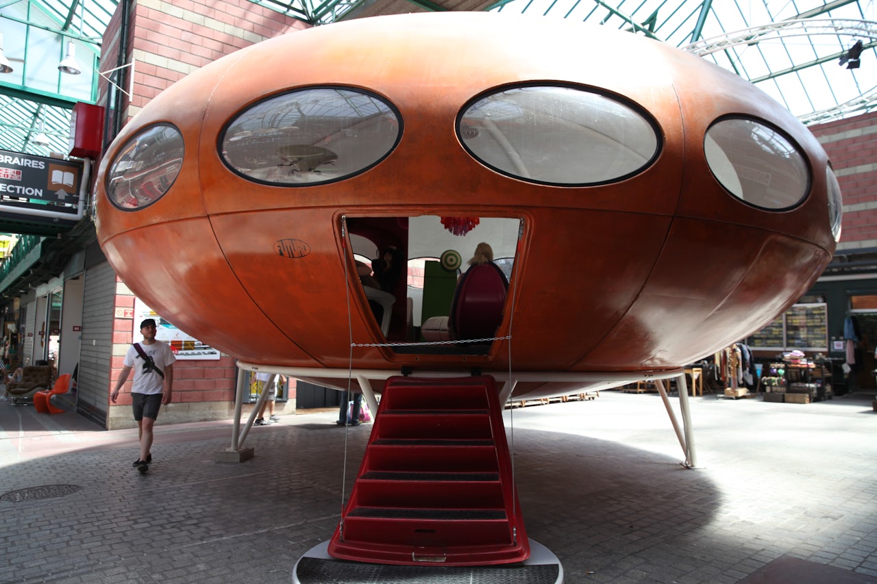 A Futuro on display in Paris.