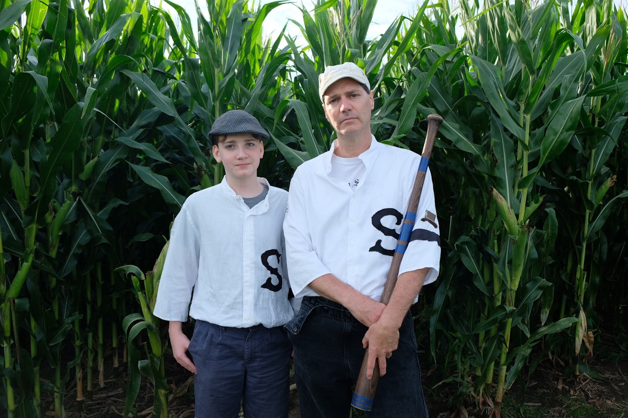 Dan Zamudio (right) and his son Vaughn (left).