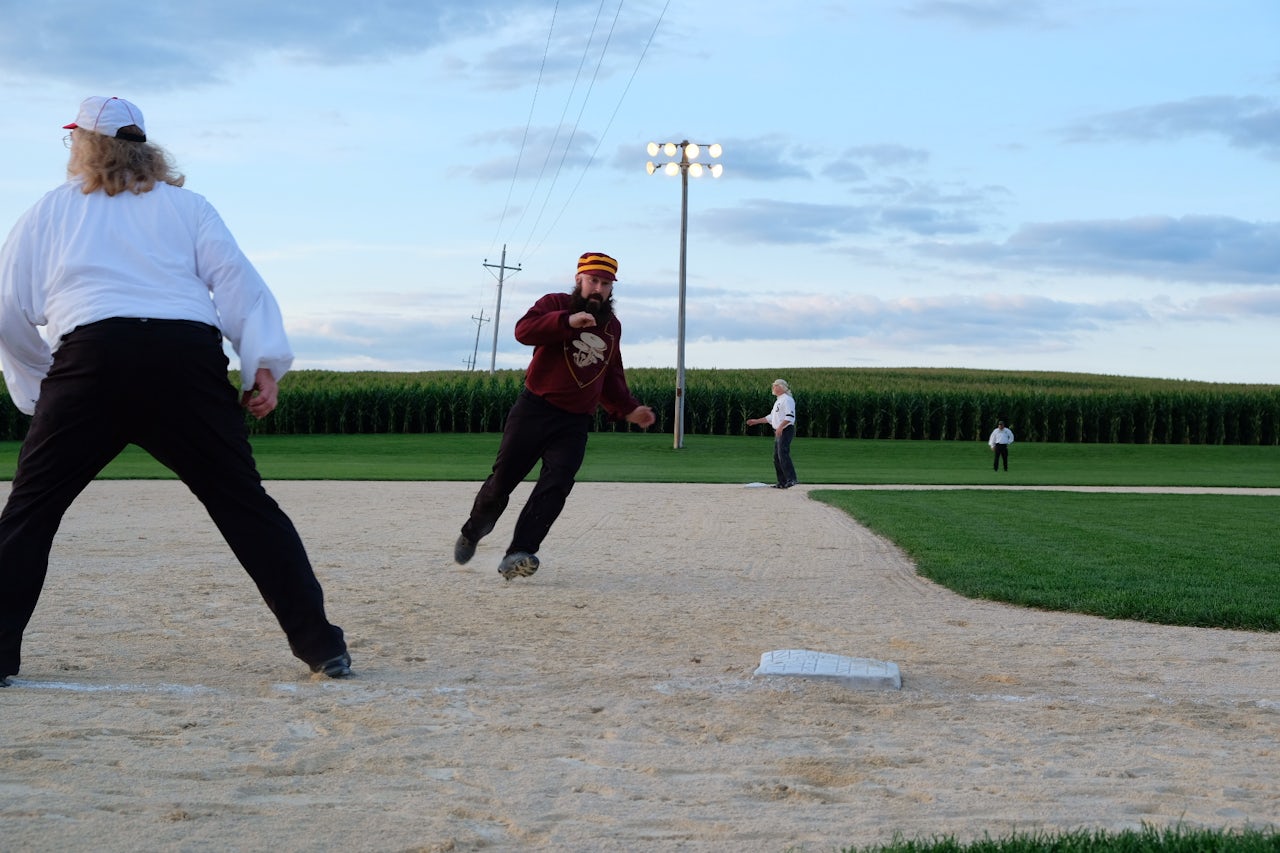 VBBA players cannot slide into a base on offense, according to 1858 rules.