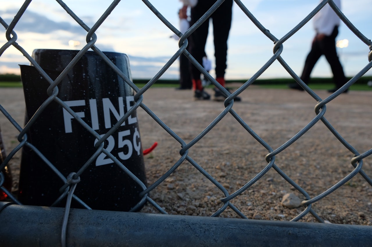 Some VBBA teams adhere to strict “no swearing” rules and ask players to pay a 25-cent fine for cussing.