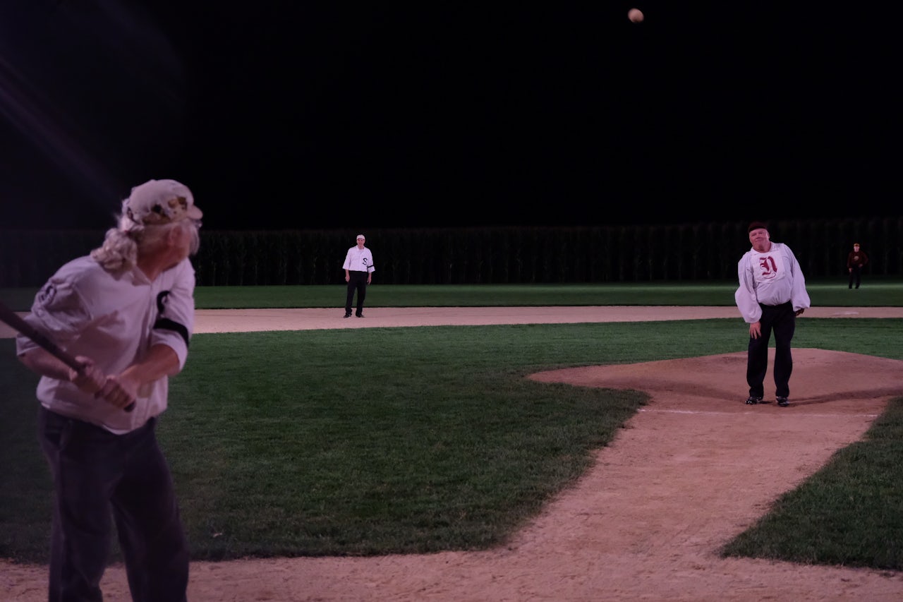 VBBA pitchers toss underhand to batters, according to 1858 rules.