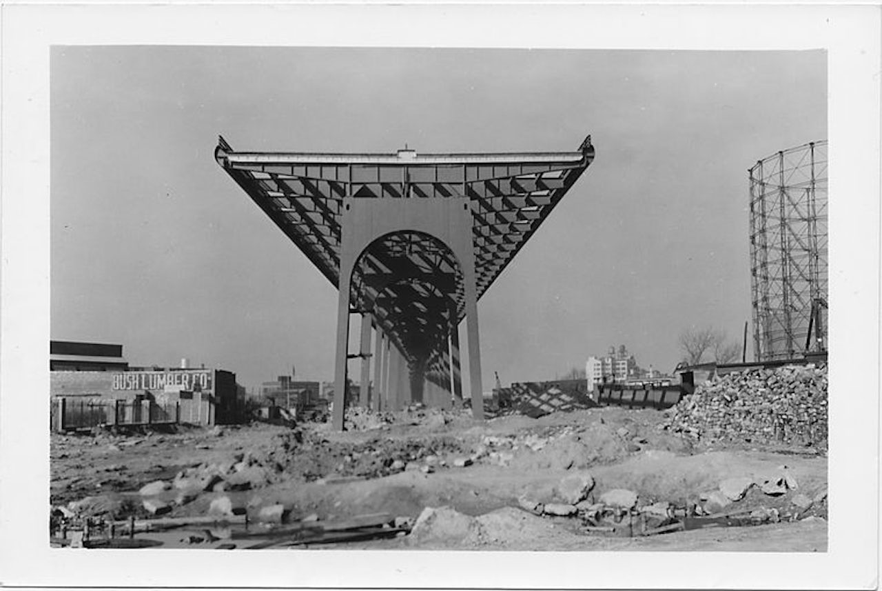 Hamilton Avenue at 2nd Avenue in Brooklyn.