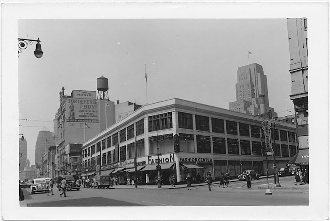 Fulton Street at Albee Square in Brooklyn.