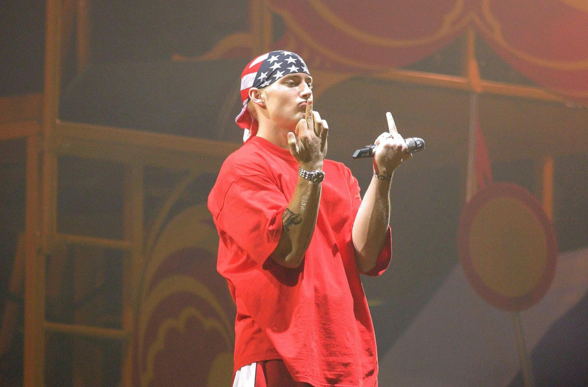 Eminem em 2003.