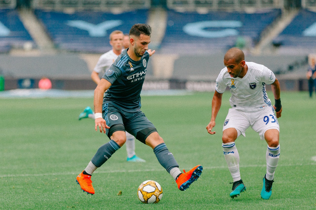 A shot of an MLS match. Courtesy of Matt Stith.